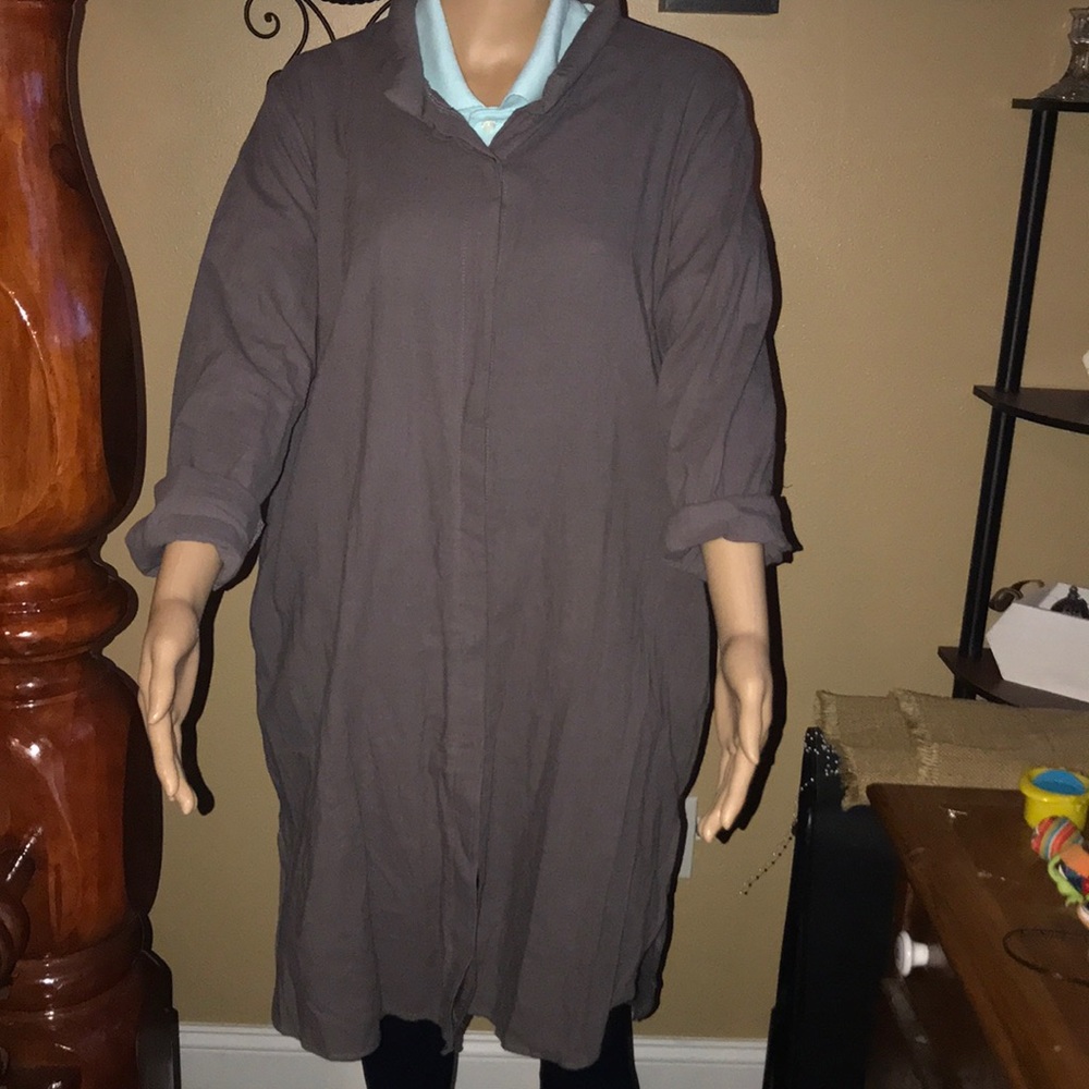 NWT nice long shirt 👗 dress or jacket 🧥